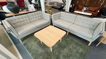 Nielaus AH 70 sofa 3+2.5 personers, med stofbetræk, Focus Royal 60509